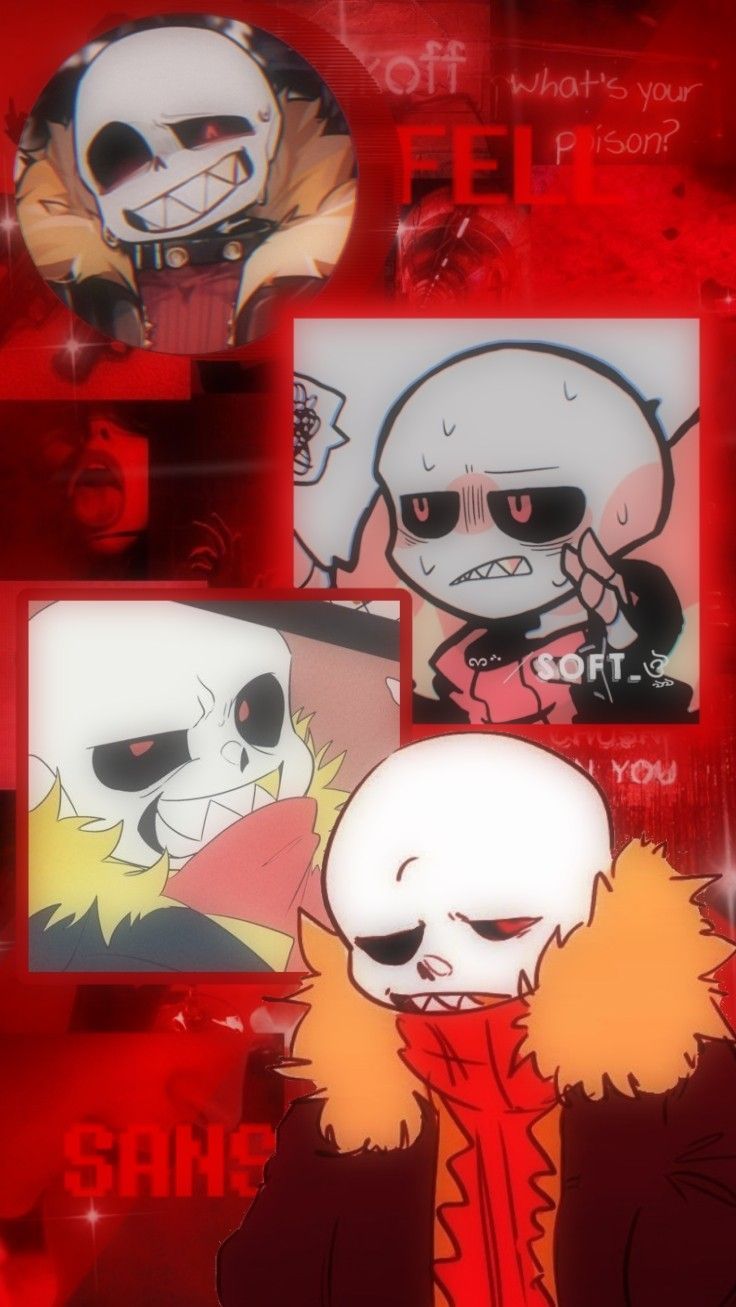 736x1307 Underfell Sans Collage