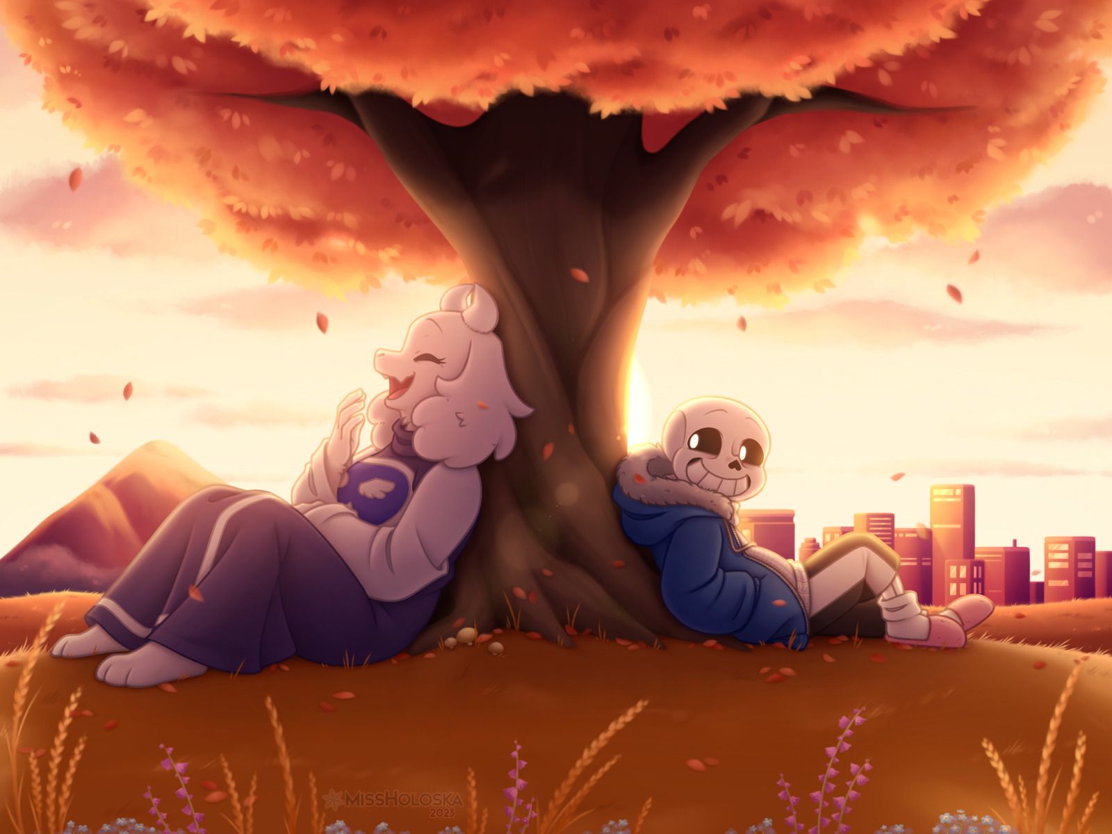 1600x1200 anyone got sans & toriel mobile or computer wallpaper?