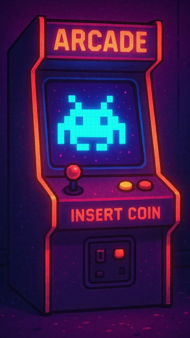 800x1422 Arcade Wallpaper Image Wallpaper