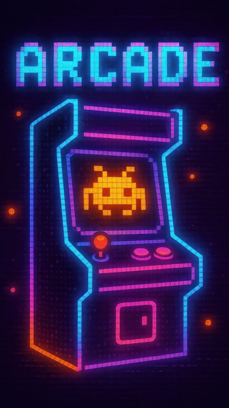 800x1422 Arcade Wallpaper Image Wallpaper