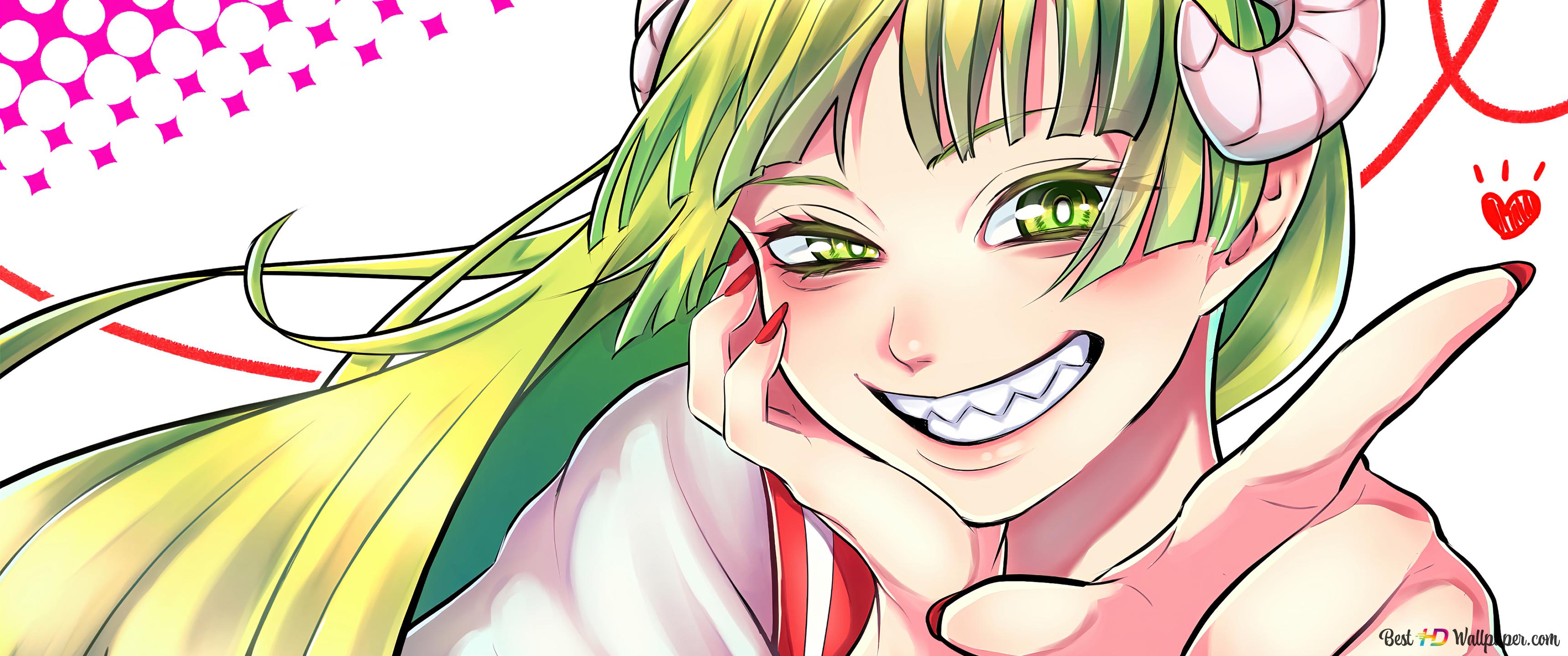 3440x1440 Mairimashita! Iruma Kun. Clara Valac 4K Wallpaper Download
