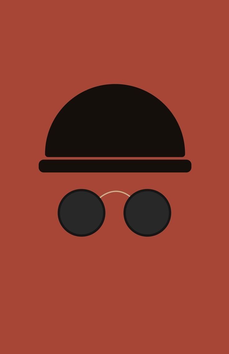 736x1137 Minimal Movie Posters: Hat and Sunglasses. Minimalist film art inspiration, Minimalist film art design, Leon the professional poster hd