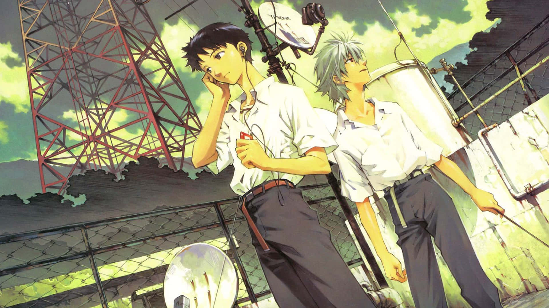 1920x1080 Evangelion Manga Wallpaper