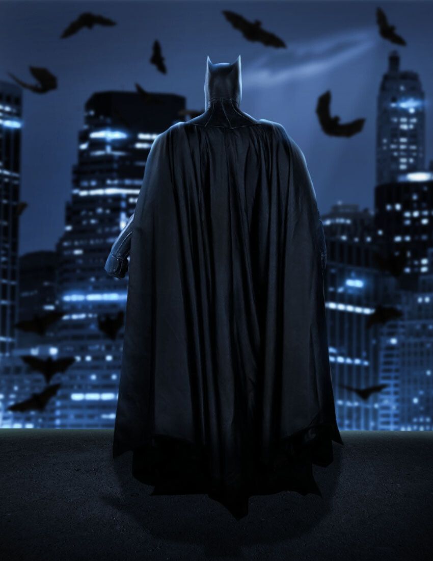 850x1100 Batman Watching Over