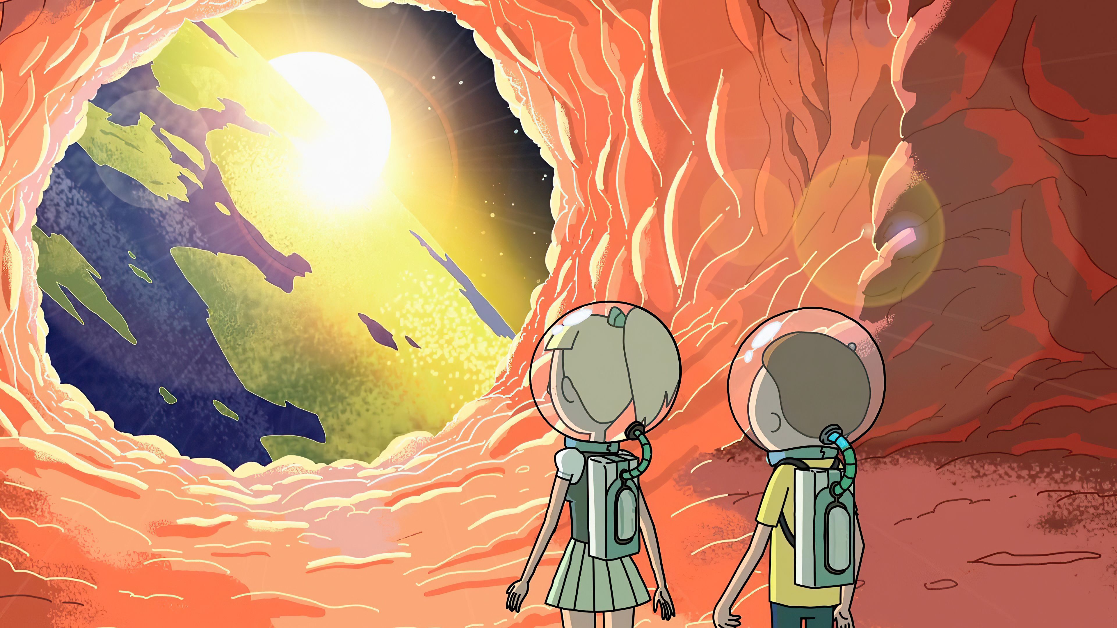 3840x2160 Anatomy Park Rick And Morty 4k Wallpaper, HD Tv Shows Wallpaper, 4k Wallpaper, Image, Background, Photos and Picture