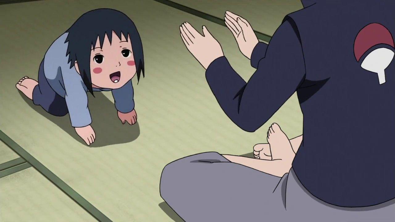 1280x720 Baby Sasuke và Itachi - Hình ảnh đẹp nhất trong anime