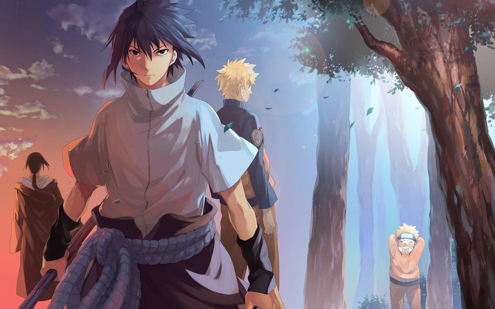 1920x1200 Sasuke và Itachi Hình nền HD