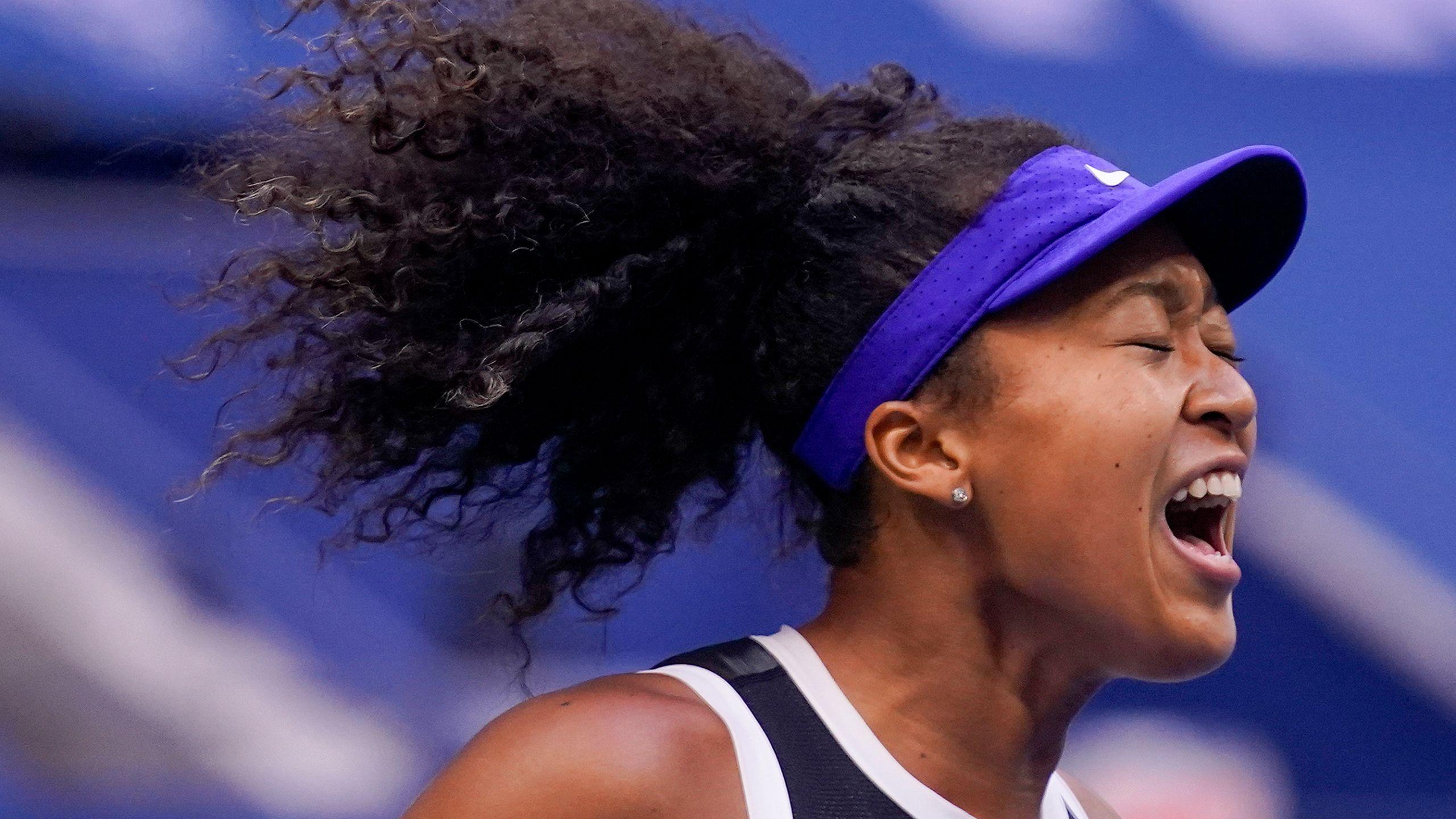 2560x1440 Naomi Osaka comes back, beats Azarenka for 2nd US Open title. YourCentralValley.com KSEE24