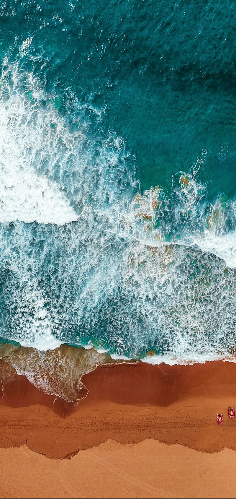 800x1689 HD pixel ocean wallpaper