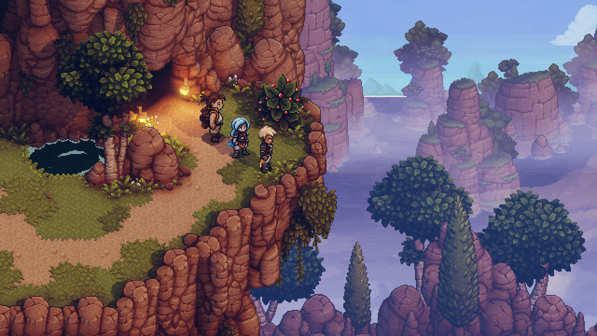 1920x1080 Pixel Art Adventure: Sea of Stars Wallpaperx1080