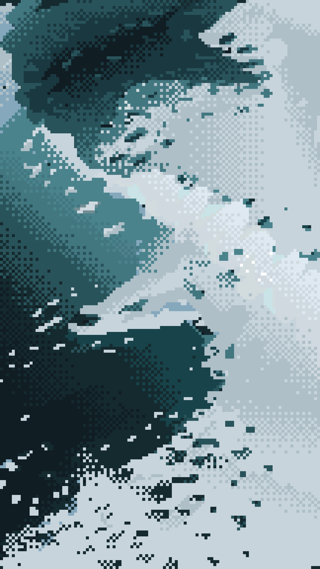 1080x1920 Pixel Art Ocean Wallpaper's Ko Fi Shop