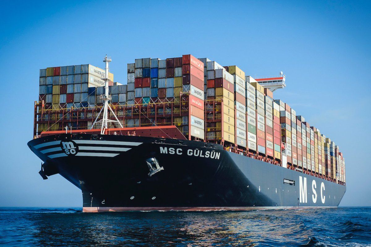 1200x800 Meet MSC Gülsün, The World's Largest Container Ship! The Record Breaking Energy Efficient Vessel Has Arrived In Europe After Completing Its Landmark Maiden Voyage From The North Of China. Read More: #MSCGulsun #