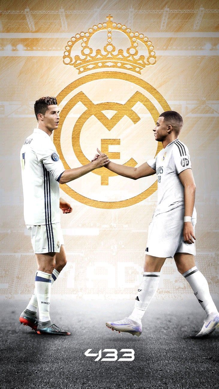 731x1300 Mbappe x Ronaldo REAL MADRID
