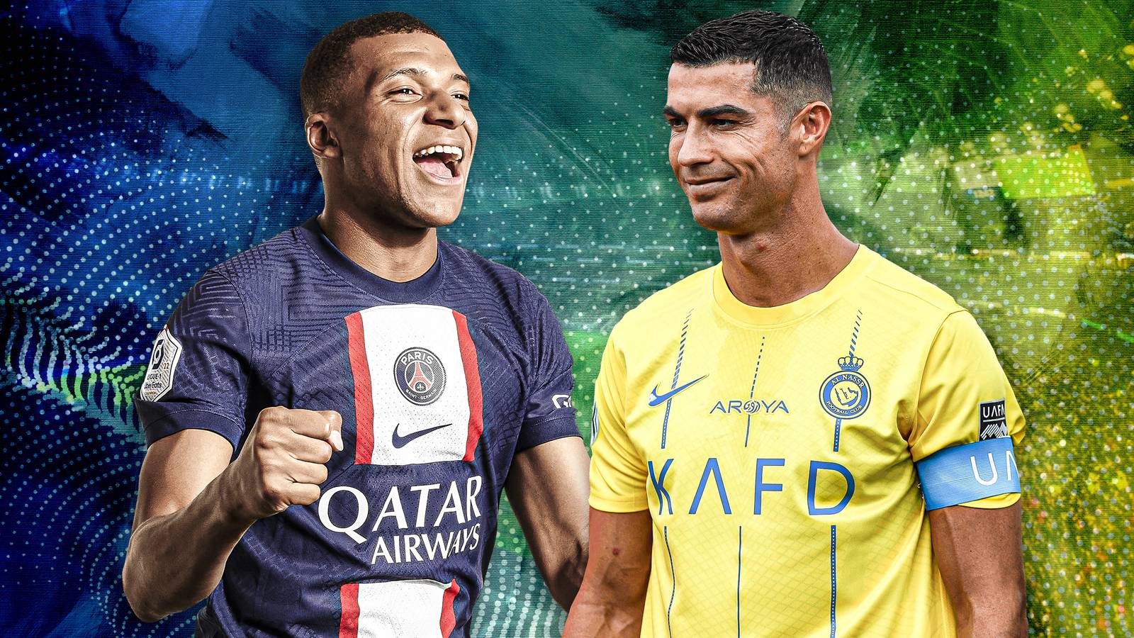 1600x900 Kylian Mbappe vs Cristiano Ronaldo at 25 Stats Comparison