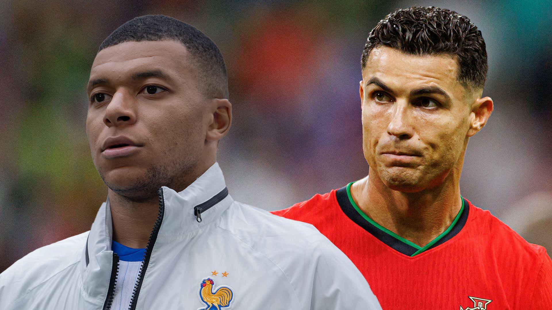 1920x1080 Euro 2024: Top facts about Ronaldo and Mbappe