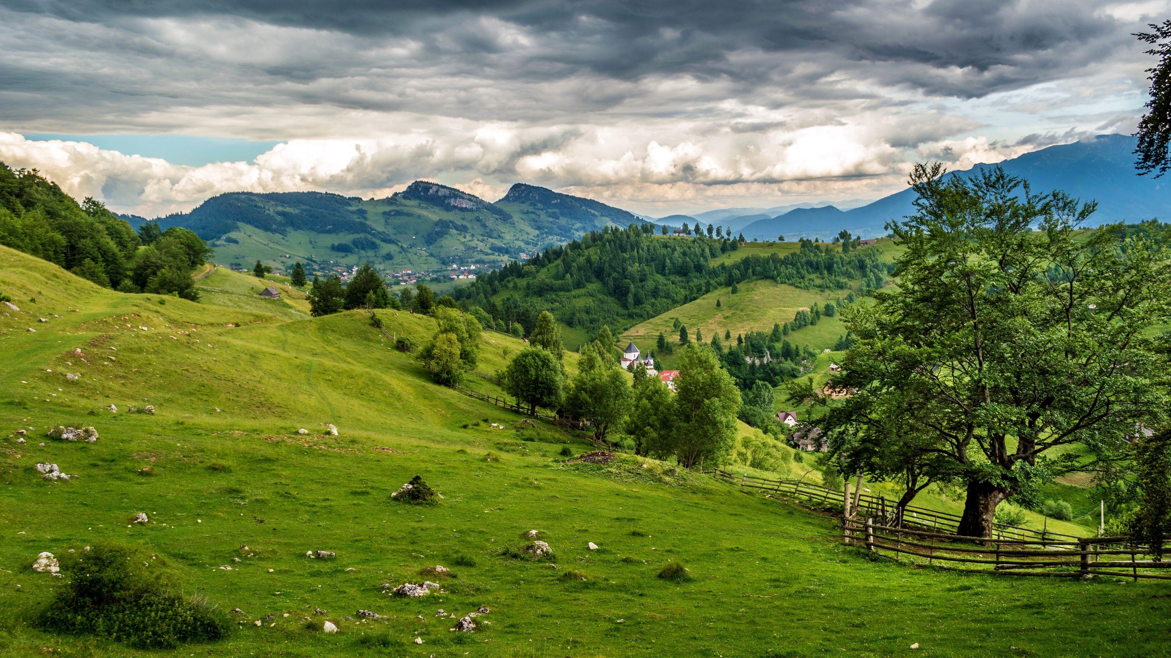 3840x2160 romania, field, grass, meadow 4k romania, Grass, Field. Landscape wallpaper, Brasov romania, Nature wallpaper