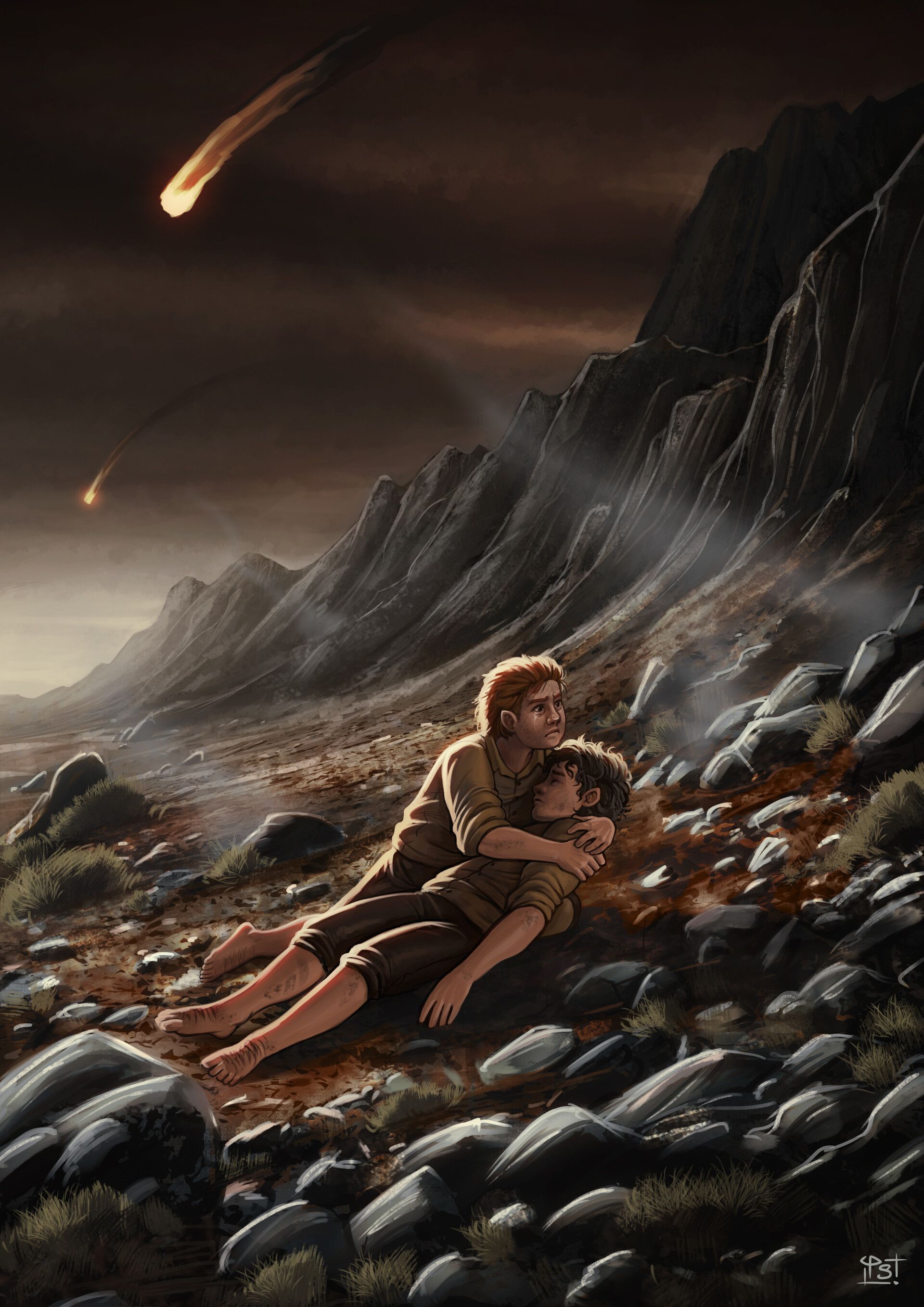 1920x2716 The Lord Of The Rings Fan Art and Frodo