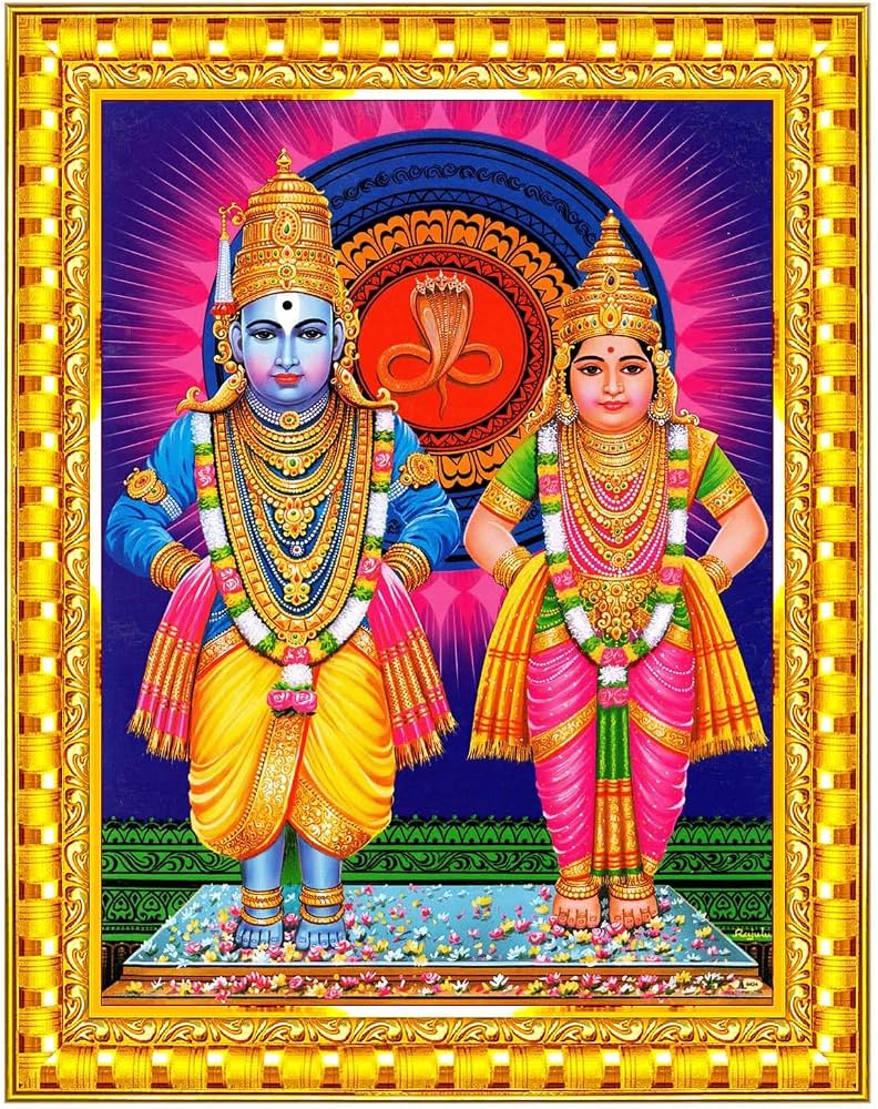 792x1000 Pavan Photo Laminations Vitthal Rukmini Devi Vithal Vithoba Rakhumai Wall Painting Framed Home Decor (Wood, Acrylic, Gold, Big Size, 10x12 Inch) R1882M : Amazon.in: Home & Kitchen
