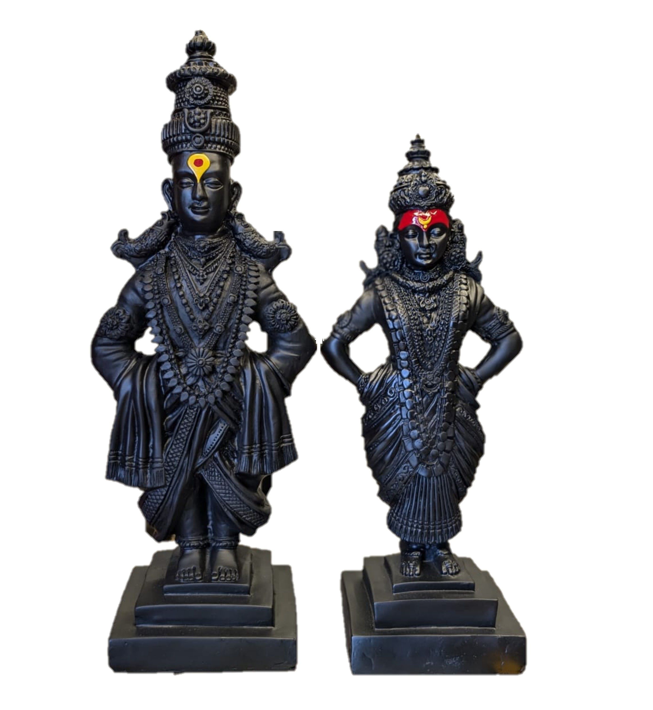 2775x3018 Vitthal Rukmini 1.5 feet Murti Idol for Home Decor
