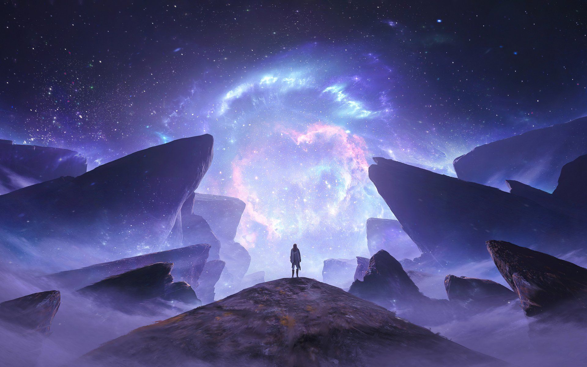 1920x1200 Download Alone Sci Fi Woman HD Wallpaper by Rutger van de Steegx1200