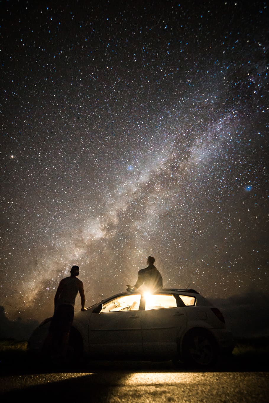 910x1364 Two galaxies 1080P, 2K, 4K, 5K HD wallpaper free download, sort