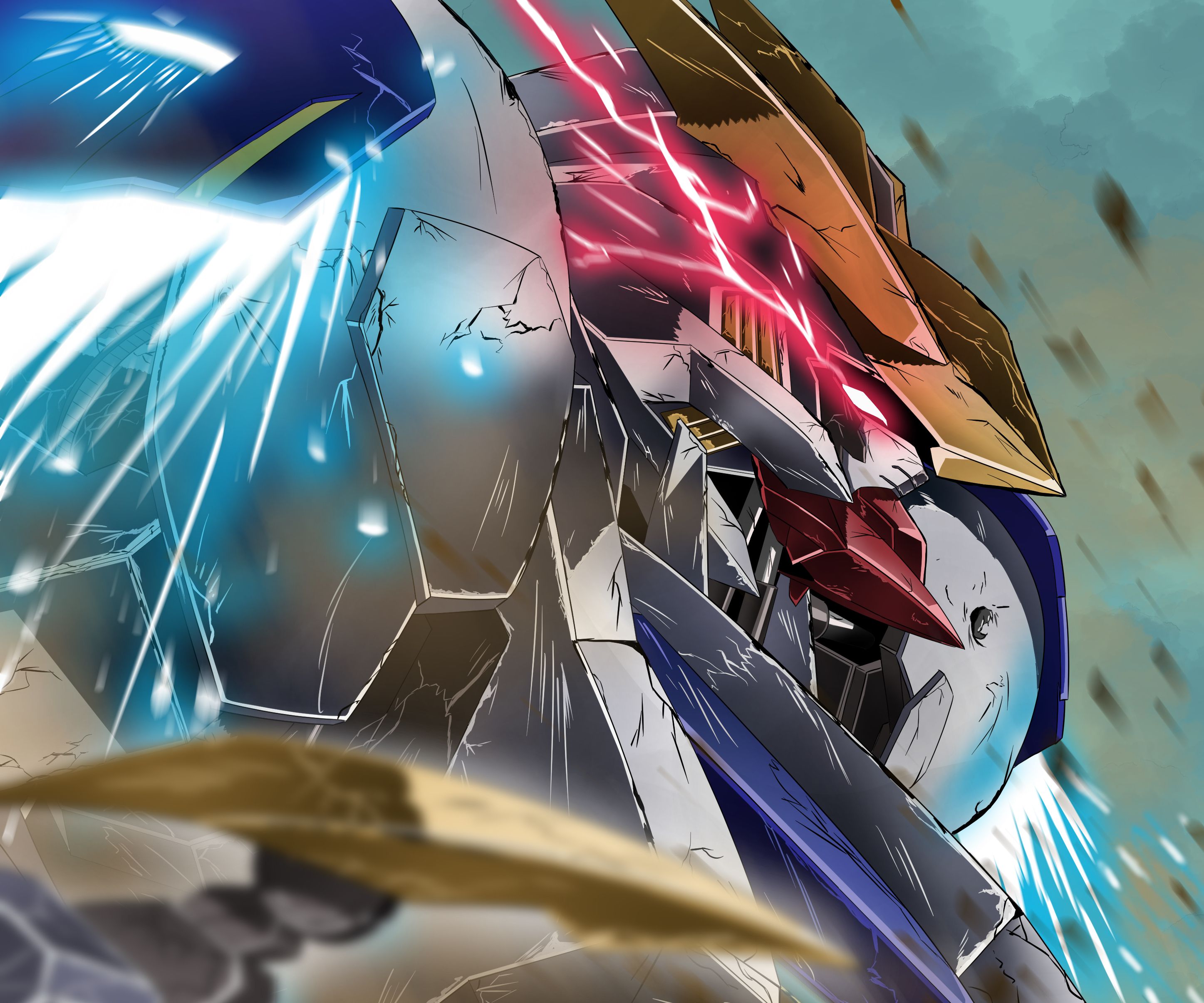 2894x2412 Download ASW G 08 Gundam Barbatos Anime Mobile Suit Gundam: Iron Blooded Orphans HD Wallpaper By Ilshima060123x2412