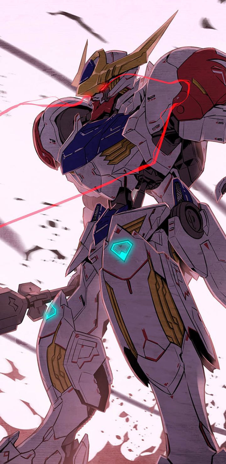 720x1480 Gundam Barbatos Lupus Rex