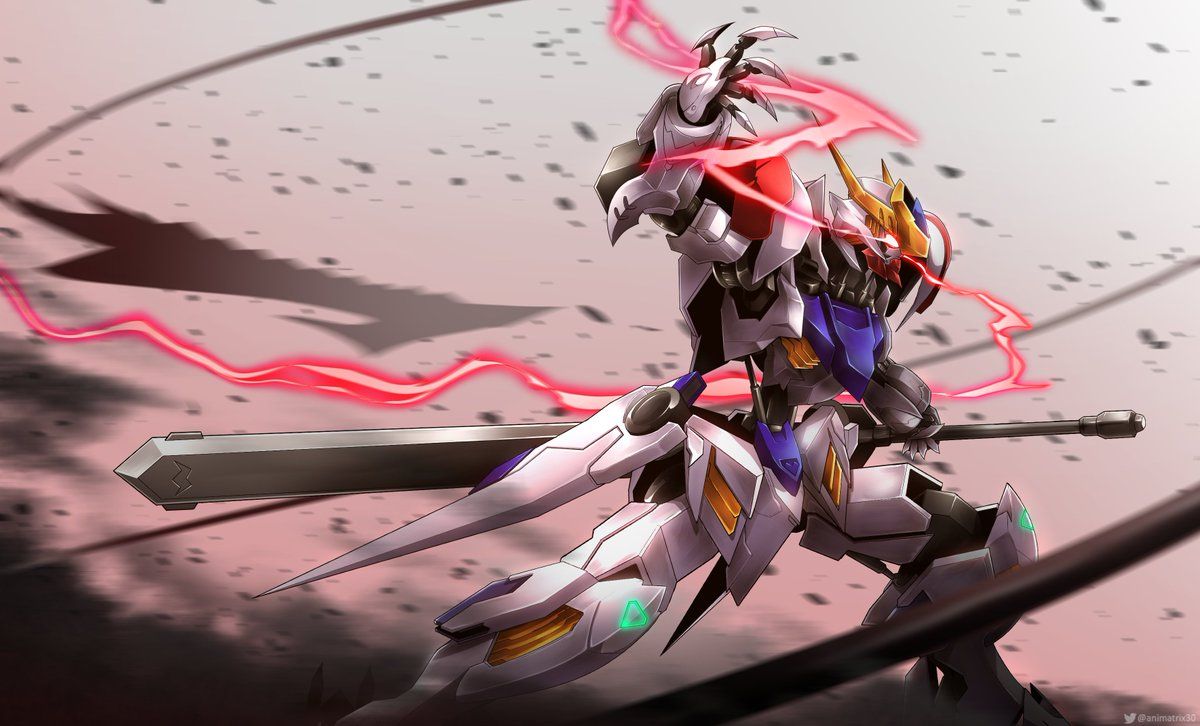 1200x726 Gundam Barbatos Lupus (Recently watched the Iron Blooded Orphans series and it's so cool) #Gundam #ironbloodedorphans #gundambarbatoslupus #fanart #artistsontwitter