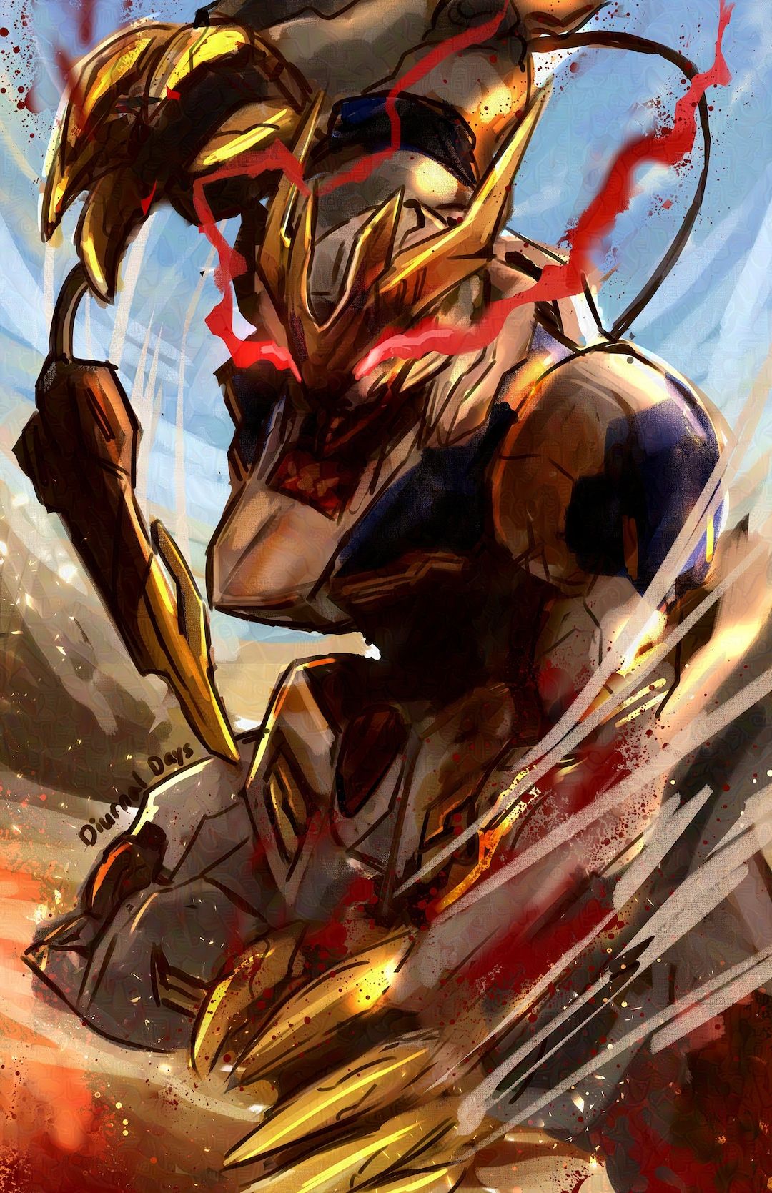 1080x1669 Barbatos Lupus Rex 11x17 Print