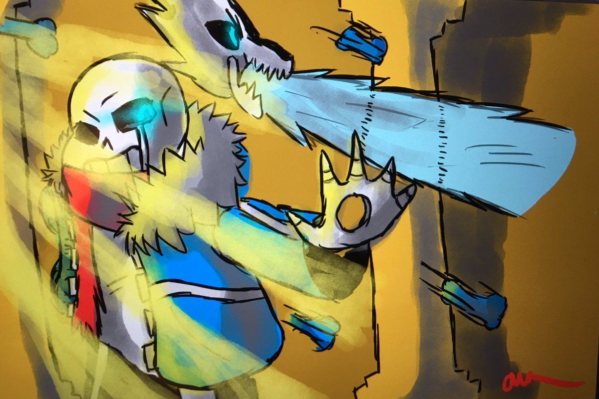 1200x800 Undertale Yellow Art / Posts / X