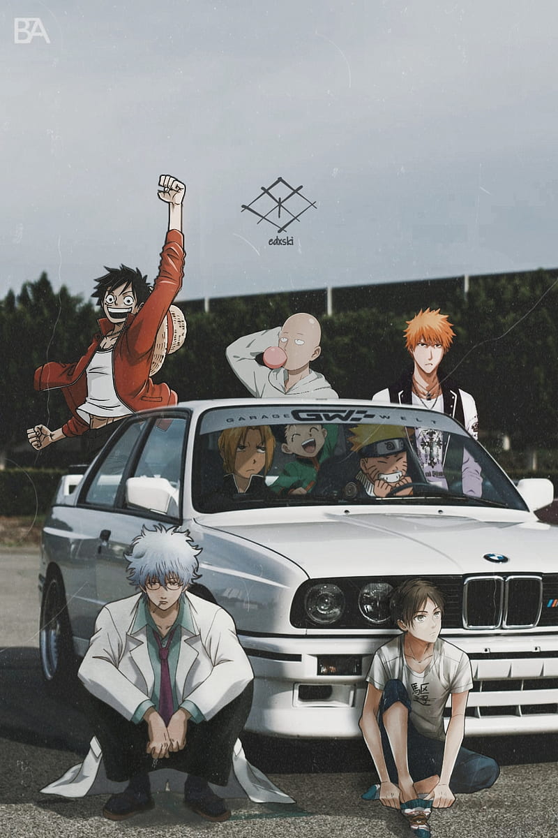 800x1200 Anime crossover, gintoki, ere, erenjeager, ichigo, animecrossover, edwardelric, HD phone wallpaper