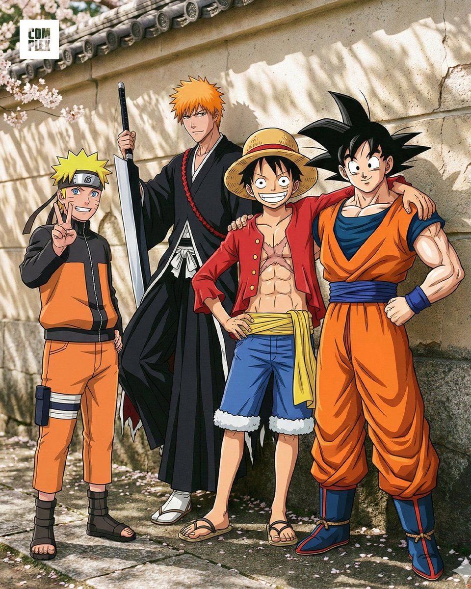 960x1200 Maturing is realizing that Goku is stronger than Naruto, Luffy and ichigo It's a common knowledge This is how I rank them Goku Luffy Ichigo Naruto