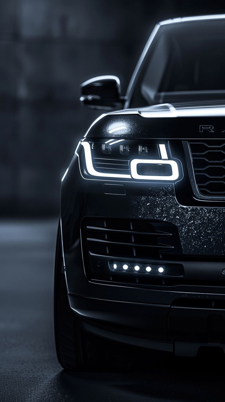 736x1313 Range Rover Autobiography Headlights Wallpaper
