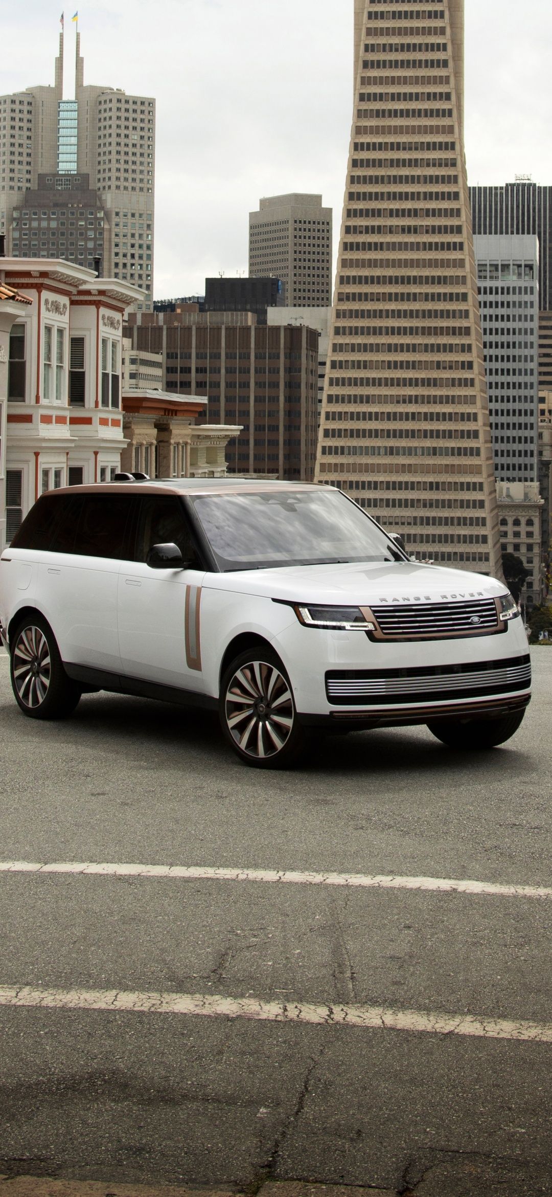 1080x2340 Range Rover SV Serenity P530 LWB Wallpaper 4K, Luxury SUV, 2023