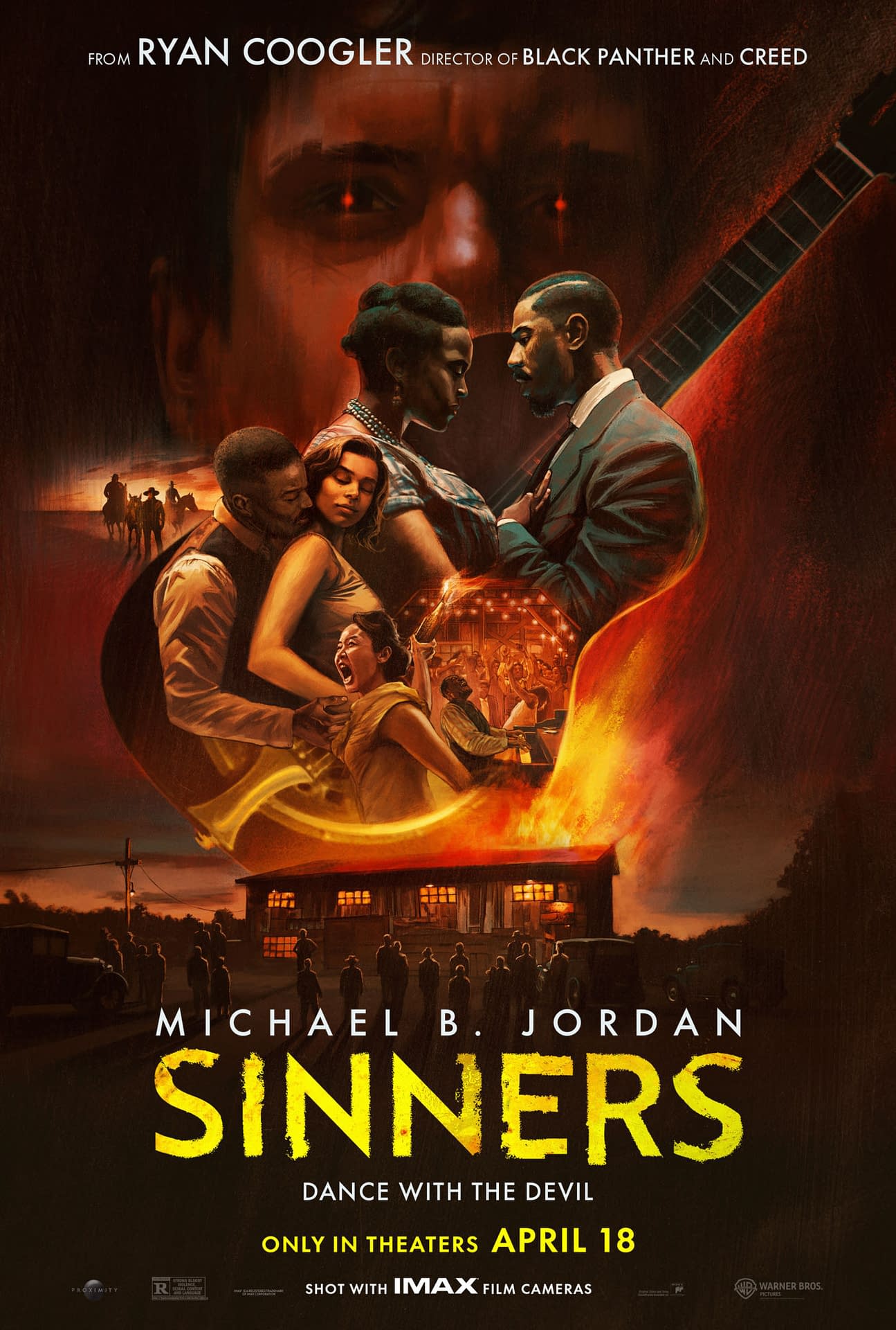 1295x1920 Sinners: Survive Until Sunrise In A New TV Spot, 2 Image, And Poster