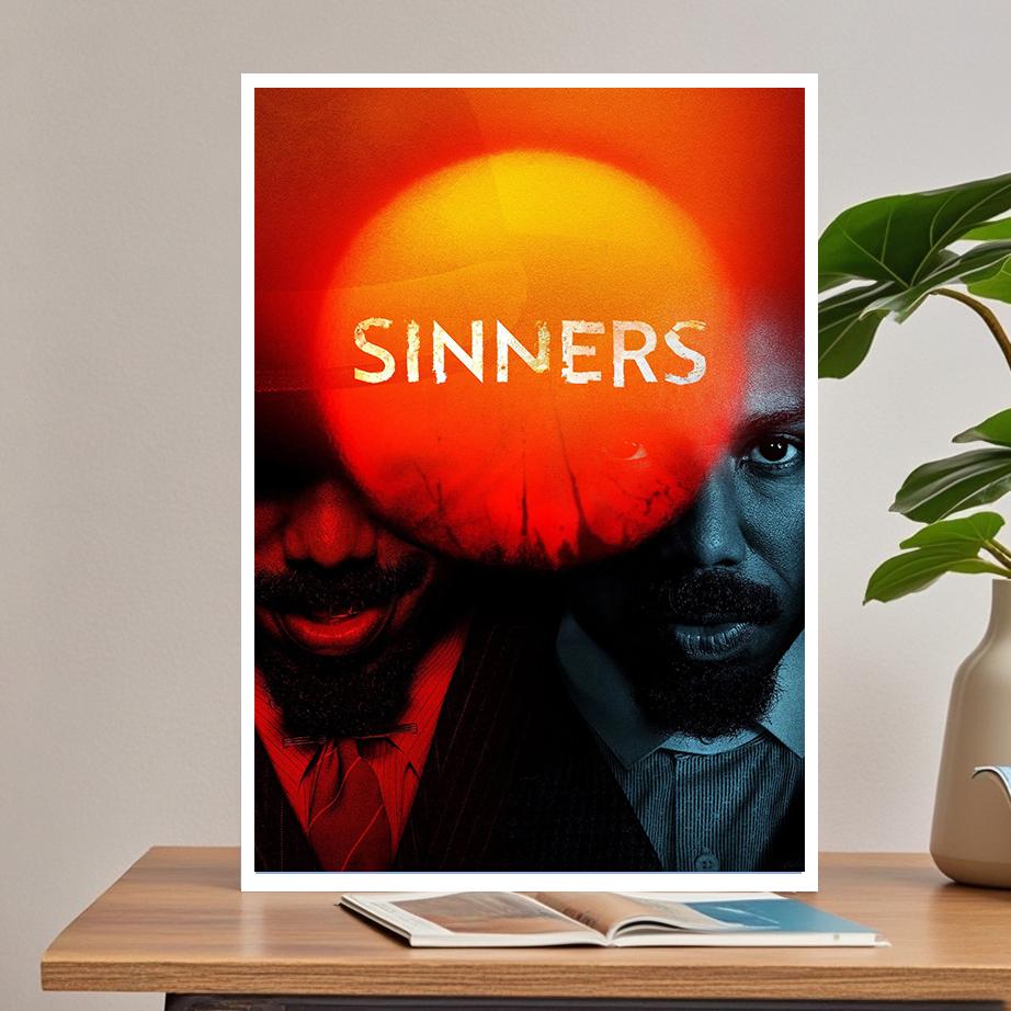 922x922 Sinners Movie Poster, Canvas Wall Art