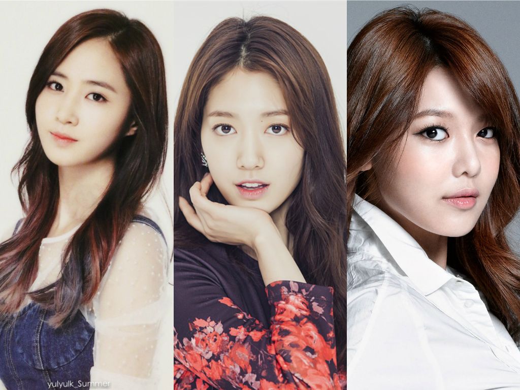 1024x768 Park Shin Hye, Girls' Generation's Yuri, and Sooyoung Graduate From College