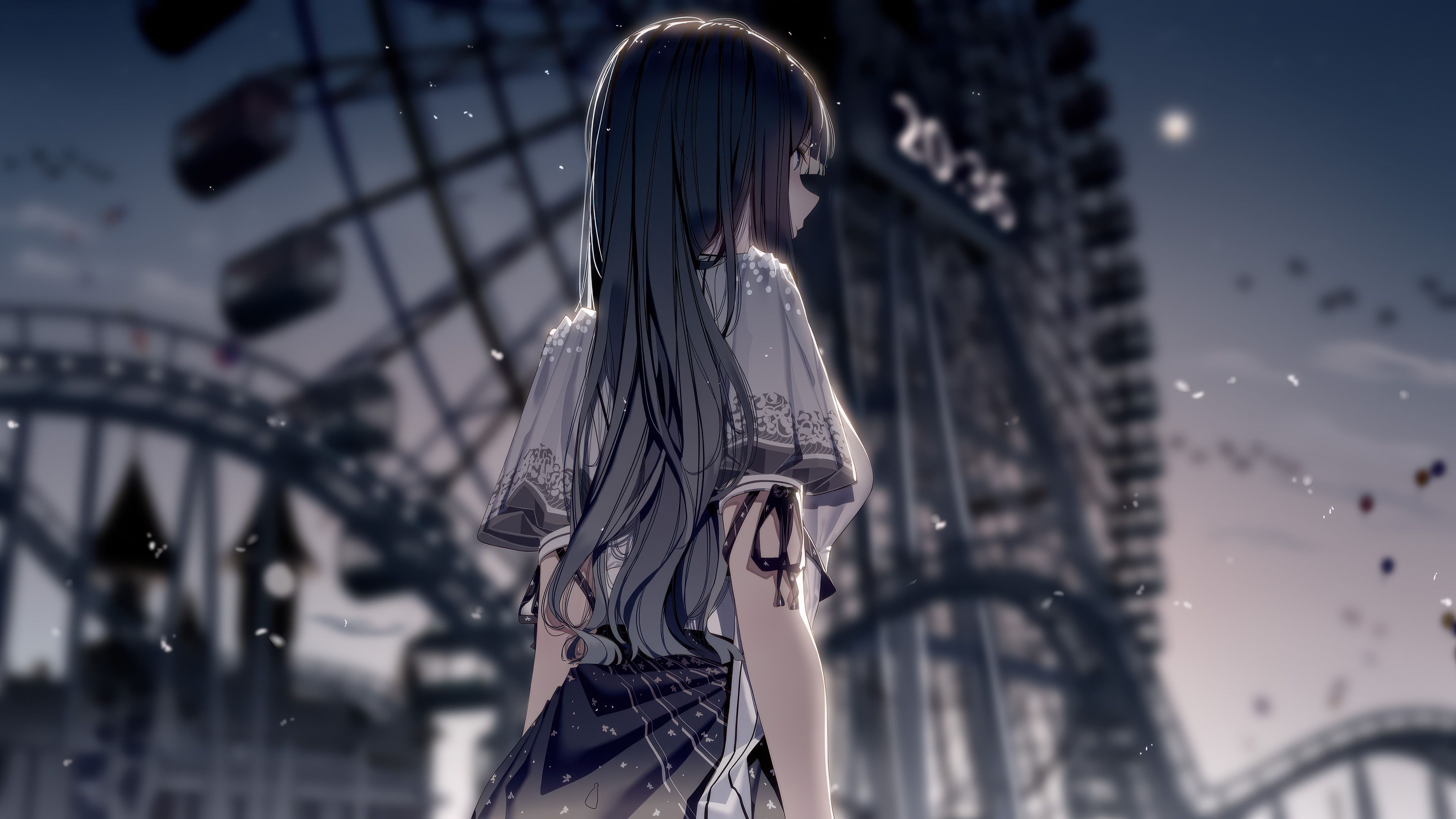 3840x2160 Anime Girl In A World Of Wonder Wallpaper, HD Anime Wallpaper, 4k Wallpaper , Image, Background, Photos and Picture