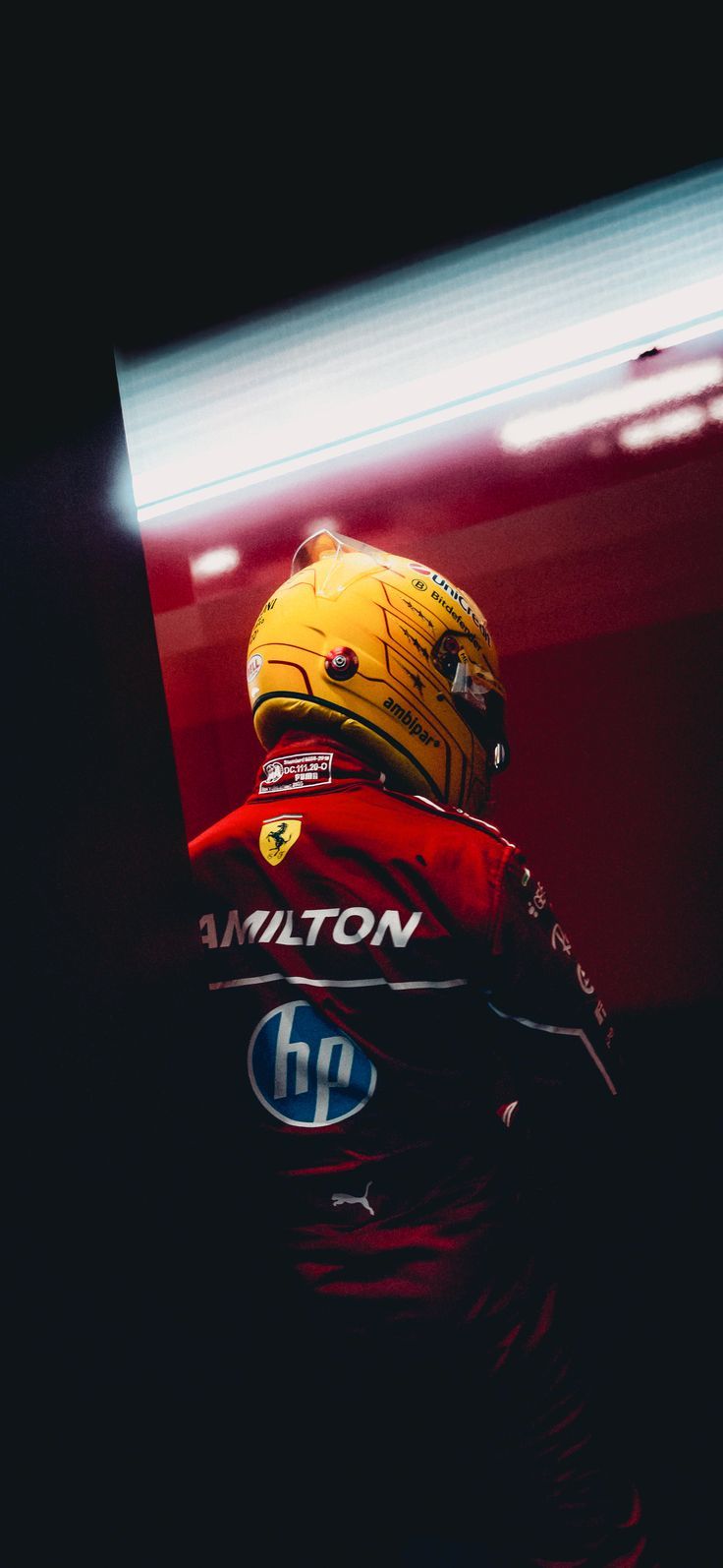 736x1594 Lewis Hamilton Ferrari iPhone Wallpaper