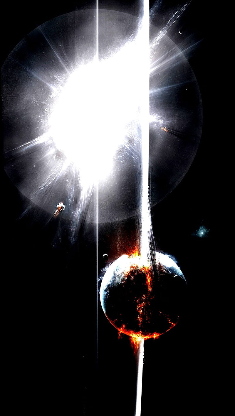 800x1411 Destruction, cool, dark, earth, explosion, HD phone wallpaper