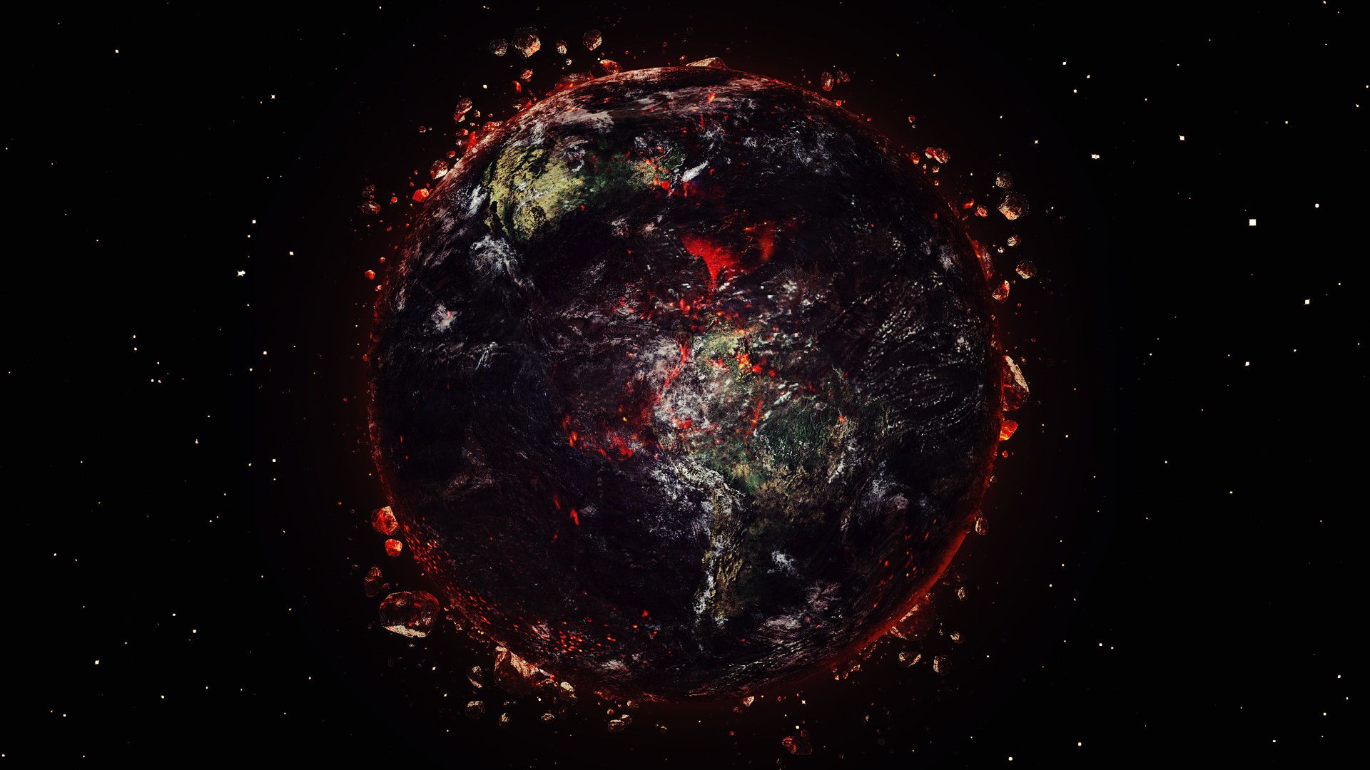 1920x1080 Antonio Earth Art Wallpaper