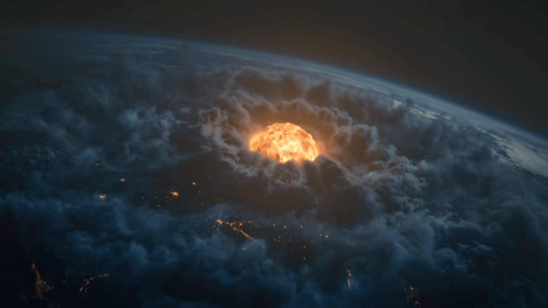 1920x1080 Earth Explosion Stock Footage: Royalty Free Video Clips