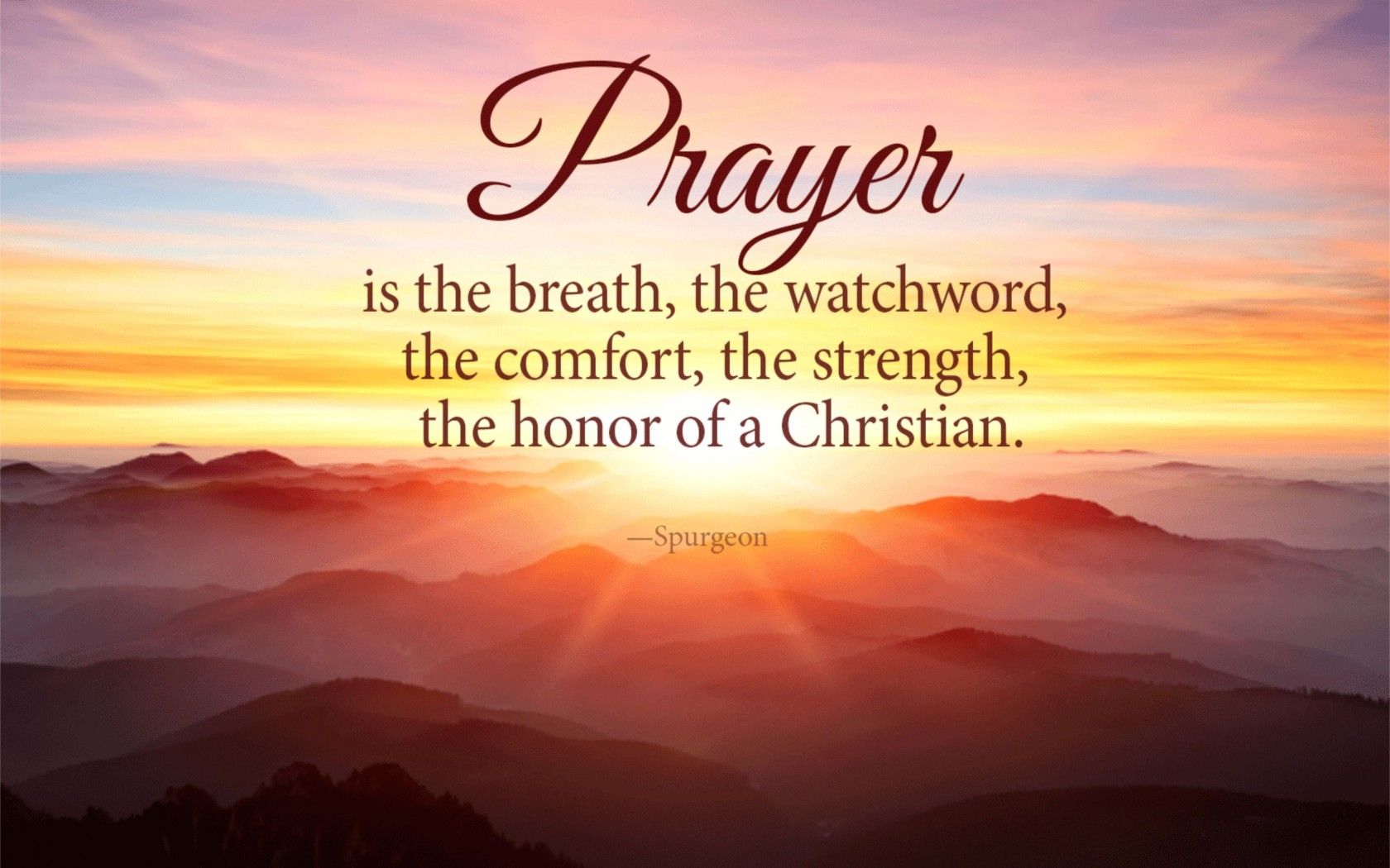 1680x1050 Prayer Quote Christian 4K Wallpaper 1680×1050 (1)