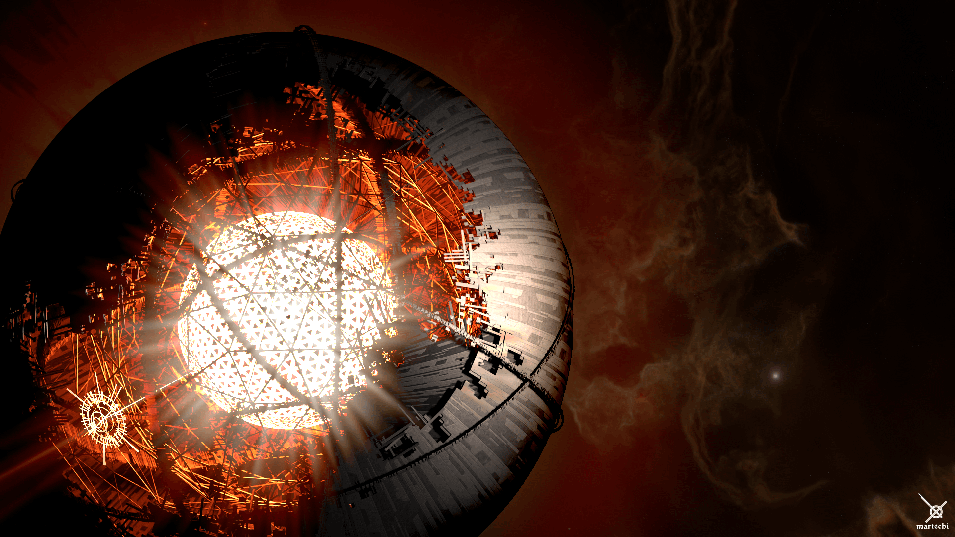 1920x1080 Megastructure Wallpaper