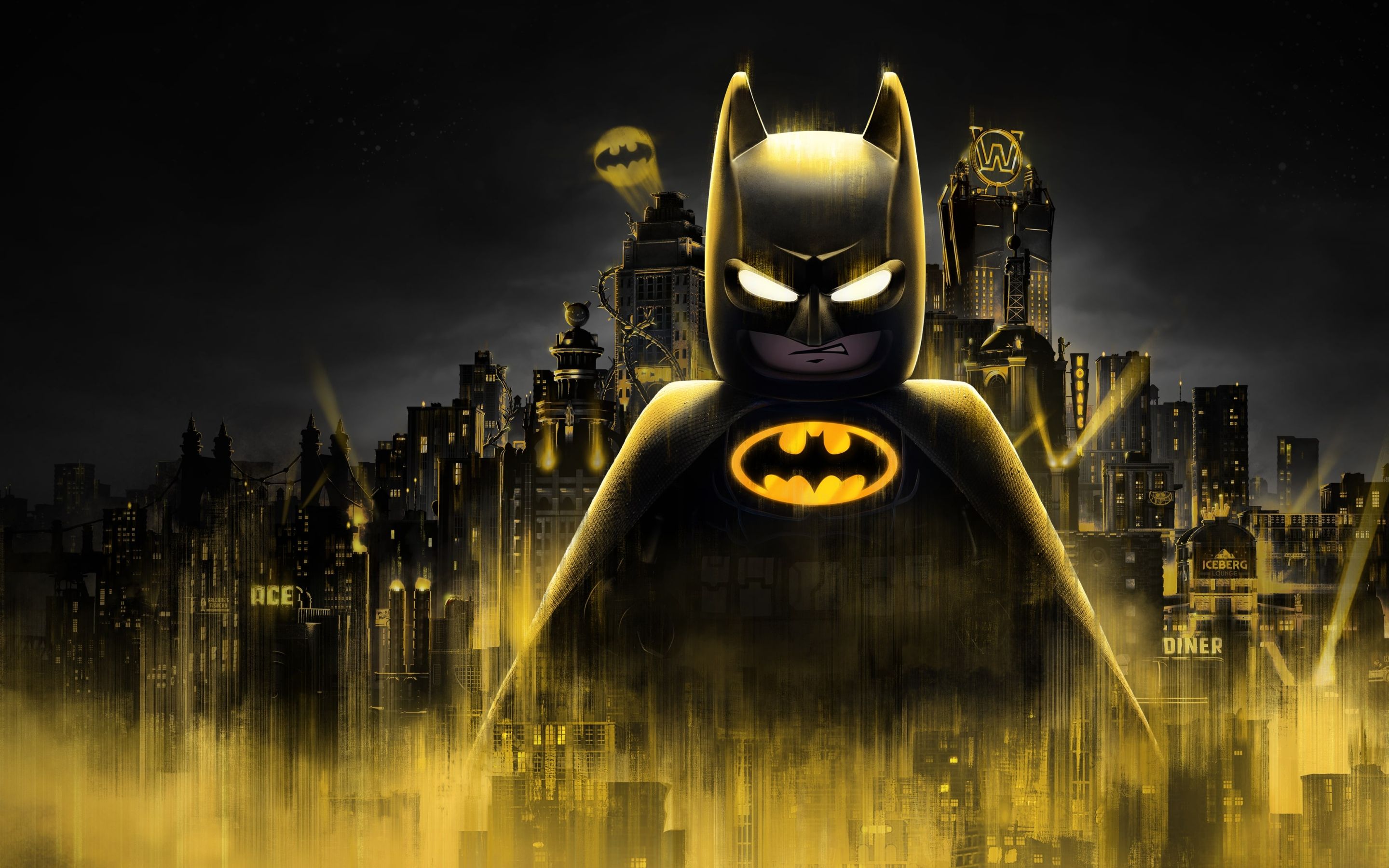 2880x1800 Lego Batman: Legacy of the Dark Knight Wallpaper 4K, Gotham, Dark Mode