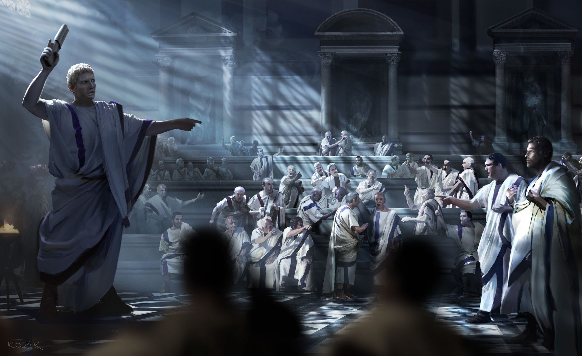 1920x1176 Total War: Rome II Augustus Campaign Pack, Octavian Avgvstvs vs Marcus Antonius