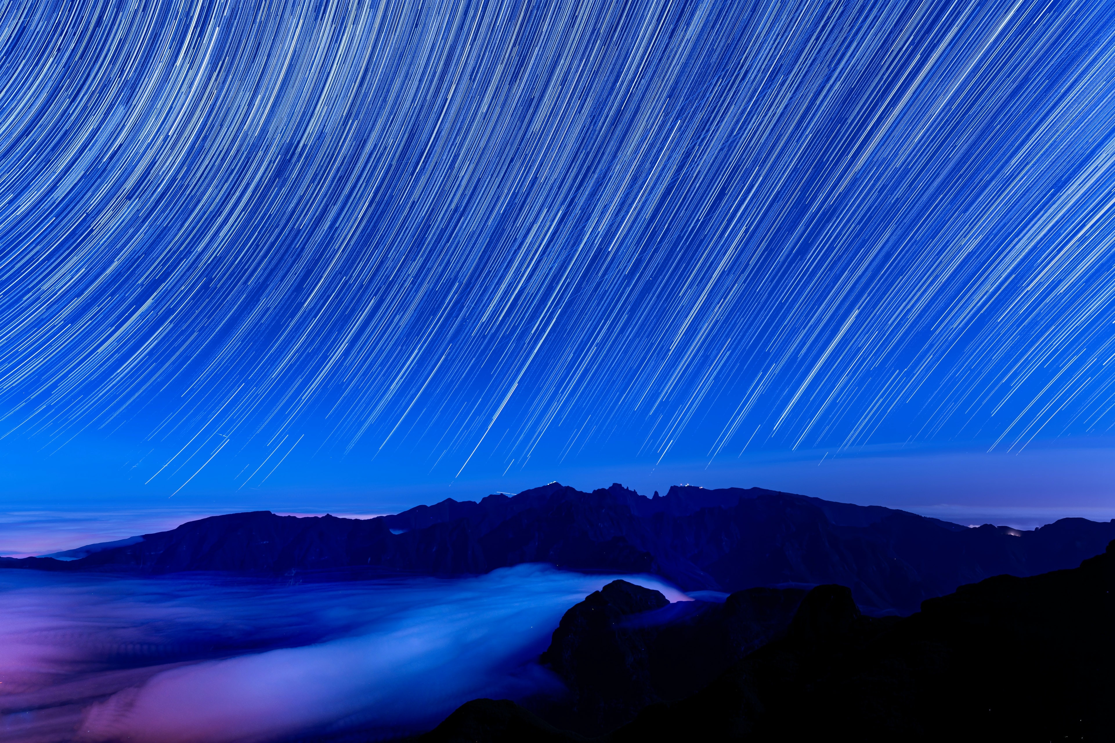 3843x2562 Star Trail 4k Amazing Wallpaper, HD Nature 4K Wallpaper, Image and Background