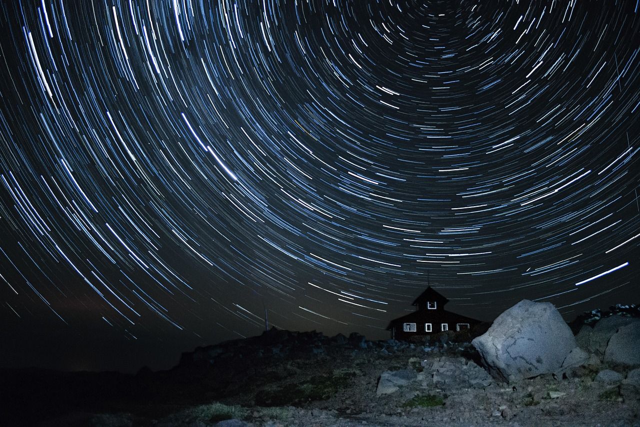 1280x853 Stars Night Startrail