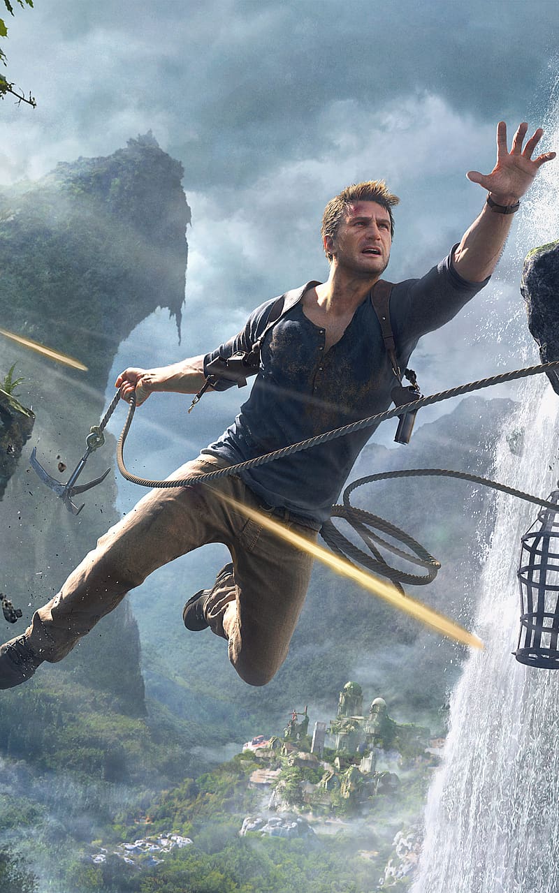 800x1279 Uncharted, Video Game, Nathan Drake, Uncharted 4: A Thief's End, HD phone wallpaper