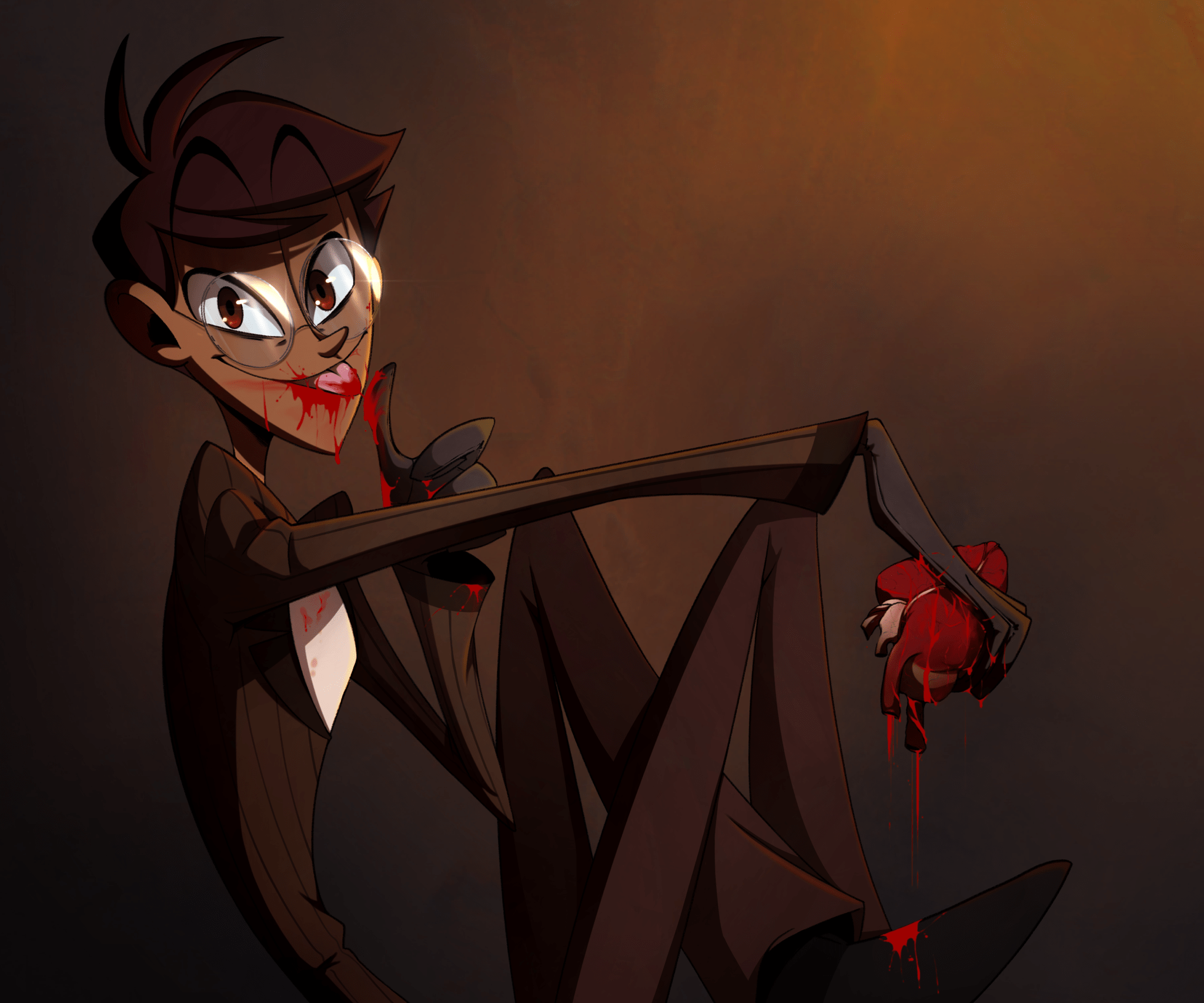 2048x1707 Alastor HD Wallpaper. Hazbin Hotel TV Show Iconic Artx1707